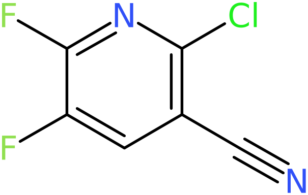 CAS: 1309371-71-8 | 2-Chloro-5,6-difluoronicotinonitrile, >95%, NX20605