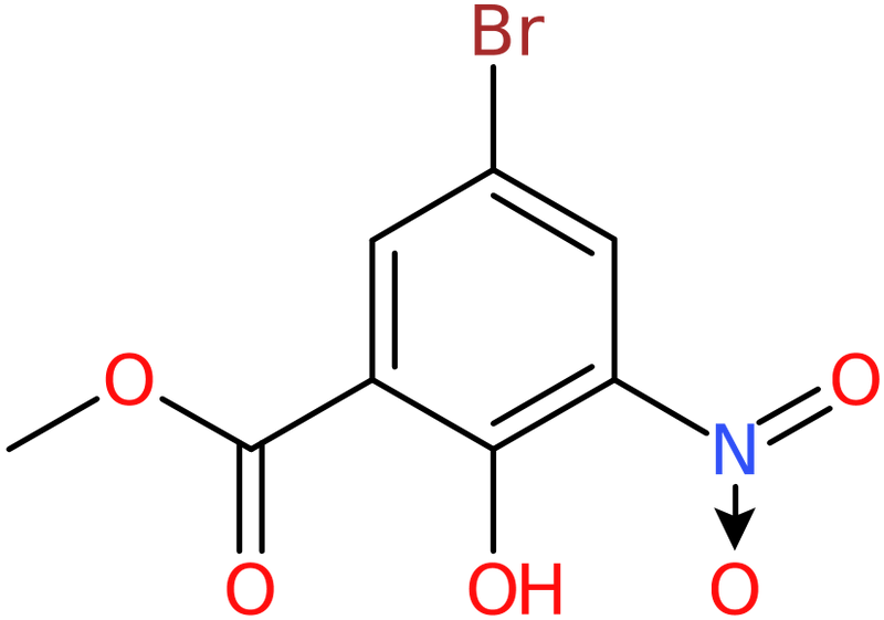 CAS: 91983-31-2 | Methyl 5-bromo-2-hydroxy-3-nitrobenzoate, NX68955