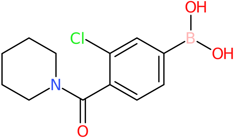 CAS: 850589-50-3 | 3-Chloro-4-(piperidin-1-ylcarbonyl)benzeneboronic acid, >98%, NX63976