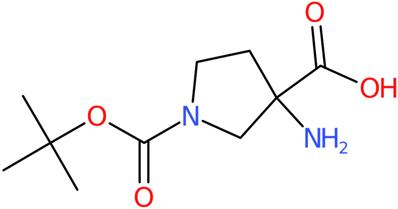 CAS: 862372-66-5 | 3-Amino-1-Boc-pyrrolidine-3-carboxylic acid, NX64646