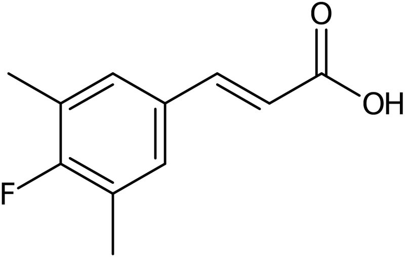 CAS: 1429551-15-4 | 4-Fluoro-3,5-dimethylcinnamic acid, >97%, NX24081