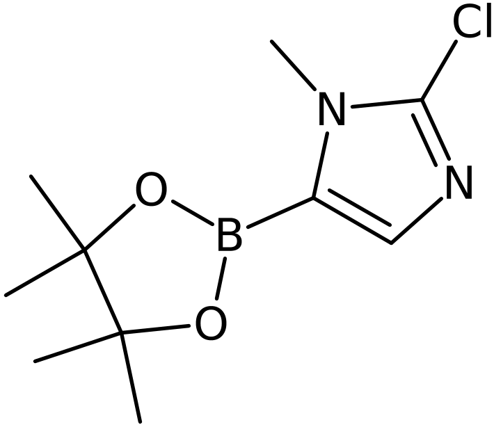 CAS: 1315281-29-8 | 2-Chloro-1-methyl-1H-imidazole-5-boronic acid, pinacol ester, >97%, NX20857