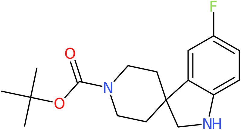 CAS: 167484-91-5 | tert-Butyl 5-fluorospiro[indoline-3,4&