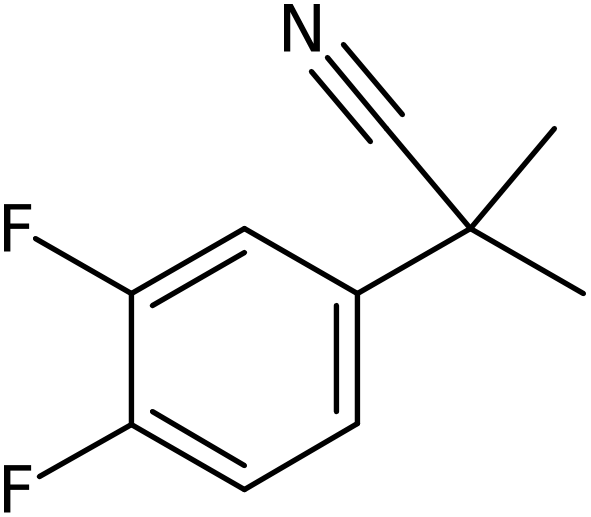 CAS: 1035262-16-8 | 2-(3,4-Difluorophenyl)-2-methylpropanenitrile, >98%, NX11993