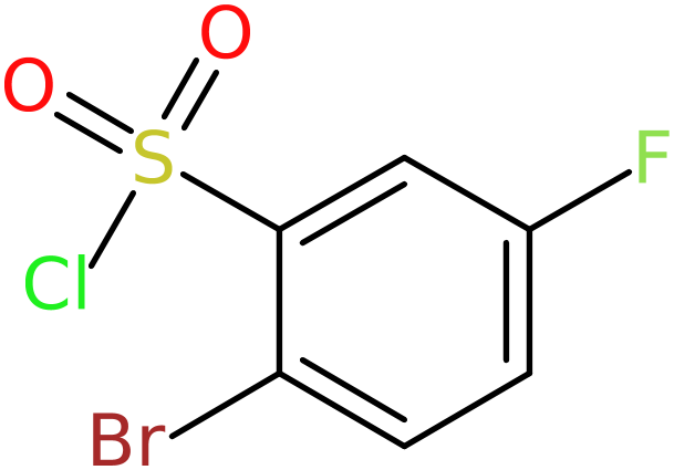 CAS: 771-67-5 | 2-Bromo-5-fluorobenzenesulfonyl chloride, >95%, NX61354