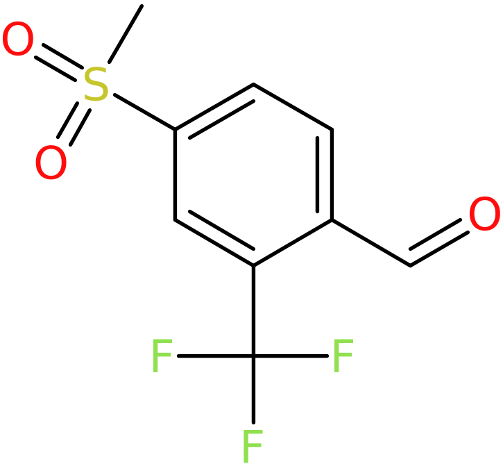 CAS: 1215310-75-0 | 4-(Methylsulphonyl)-2-(trifluoromethyl)benzaldehyde, NX17740