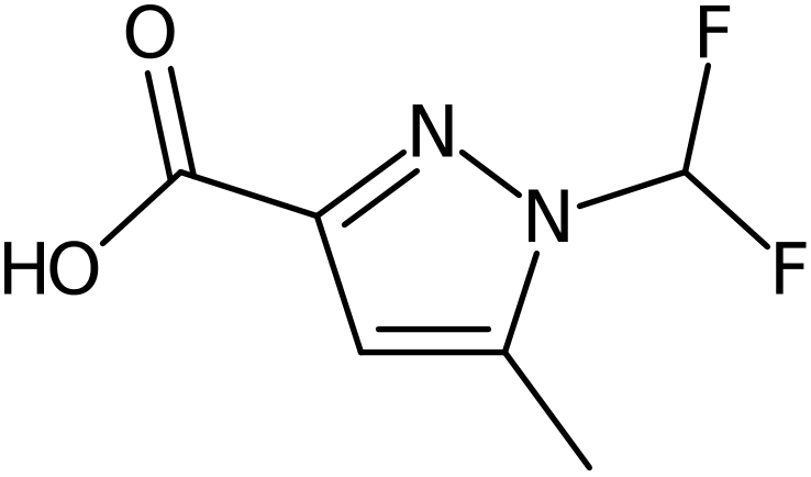 CAS: 1004643-64-4 | 1-(Difluoromethyl)-5-methyl-1H-pyrazole-3-carboxylic acid, NX10492