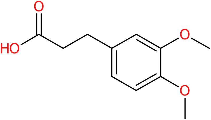 CAS: 2107-70-2 | 3-(3,4-Dimethoxyphenyl)propanonic acid, >99%, NX34086