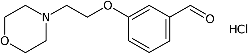 CAS: 1609402-82-5 | 3-[2-(Morpholin-4-yl)ethoxy]benzaldehyde hydrochloride, NX27104