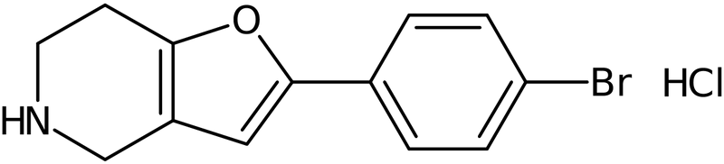 CAS: 104278-48-0 | 2-(4-Bromophenyl)-4,5,6,7-tetrahydrofuro[3,2-c]pyridine hydrochloride, NX12268