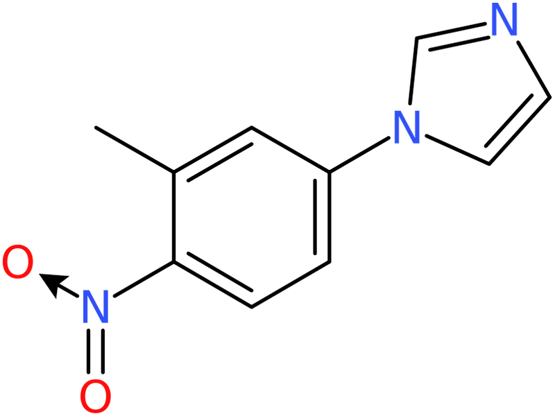 CAS: 102791-92-4 | 1-(3-Methyl-4-nitrophenyl)-1H-imidazole, NX11684