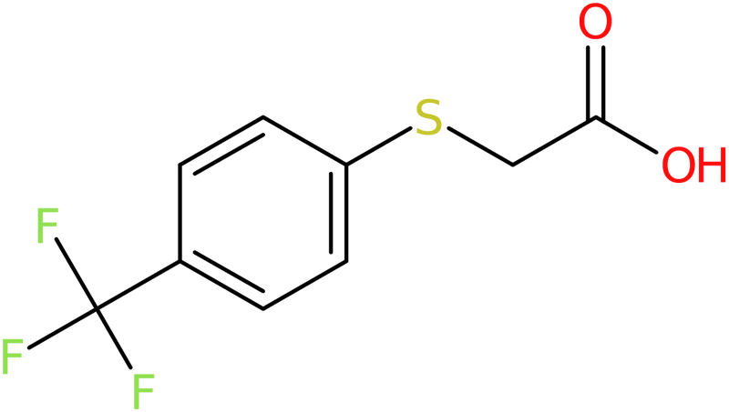 CAS: 102582-93-4 | {[4-(Trifluoromethyl)phenyl]thio}acetic acid, >97%, NX11607