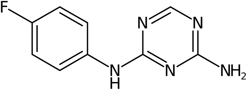 CAS: 1549-50-4 | N-(4-Fluorophenyl)-1,3,5-triazine-2,4-diamine, >97%, NX26216