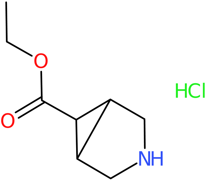 CAS: 1211510-15-4 | Ethyl 3-azabicyclo[3.1.0]hexane-6-carboxylate hydrochloride, >95%, NX17416