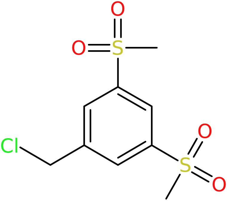 CAS: 849924-87-4 | 1-(Chloromethyl)-3,5-bis(methylsulphonyl)benzene, >95%, NX63748