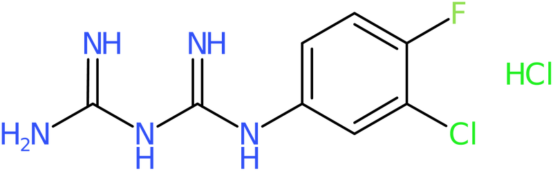 CAS: 915071-41-9 | 1-(3-Chloro-4-fluorophenyl)biguanide hydrochloride, NX68648