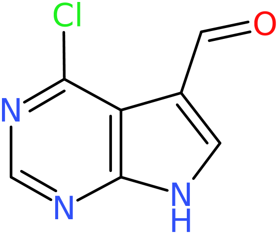 CAS: 908287-21-8 | 4-Chloro-7H-pyrrolo[2,3-d]pyrimidine-5-carbaldehyde, NX68123