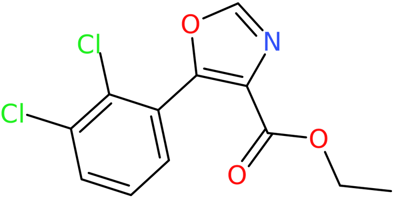 CAS: 951885-31-7 | Ethyl 5-(2,3-dichlorophenyl)-1,3-oxazole-4-carboxylate, NX70698