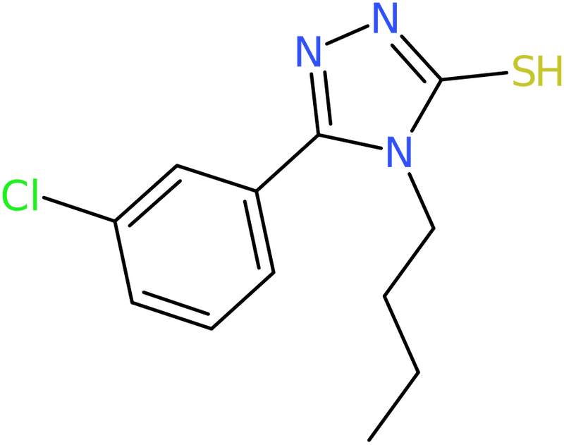 CAS: 92696-66-7 | 4-Butyl-5-(3-chlorophenyl)-4H-1,2,4-triazole-3-thiol, NX69217