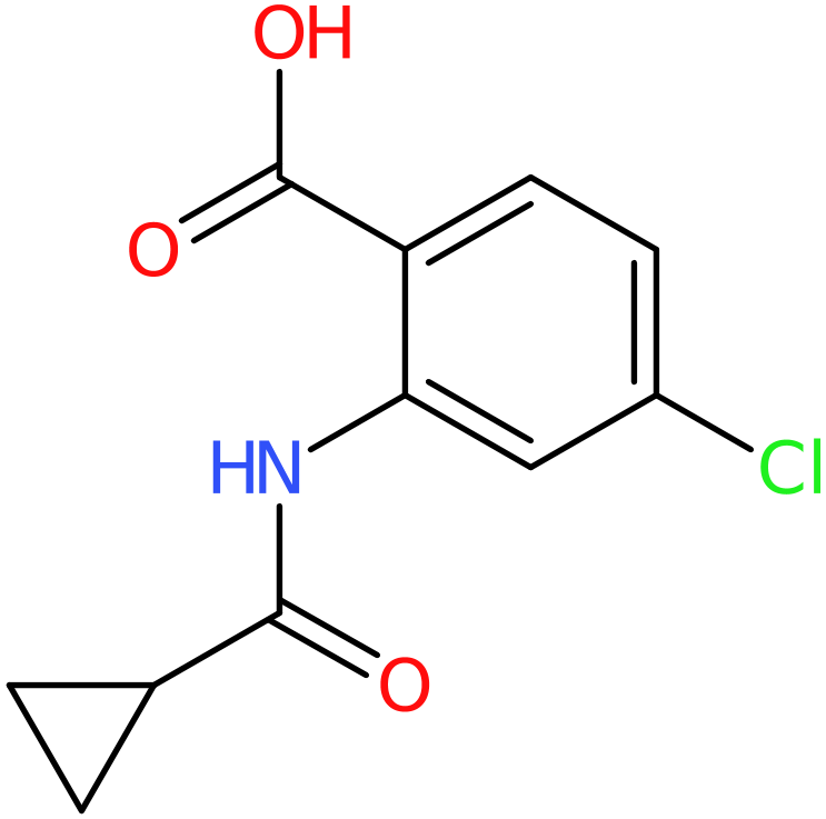 CAS: 926242-52-6 | 4-Chloro-2-[(cyclopropylcarbonyl)amino]benzoic acid, NX69192