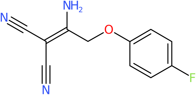 CAS: 1284228-23-4 | 2-[1-Amino-2-(4-fluorophenoxy)ethylidene]malononitrile, >97%, NX20123