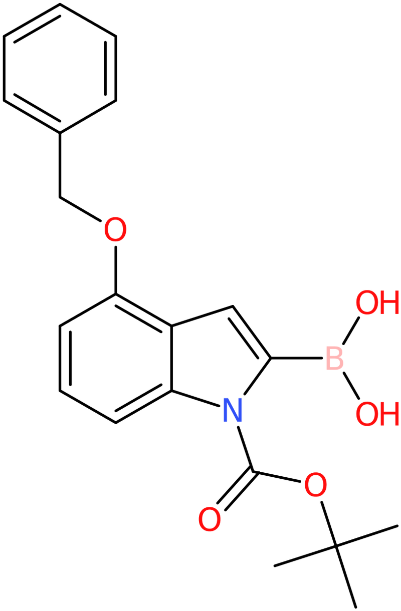 CAS: 850568-52-4 | 4-Benzyloxyindole-2-boronic acid, N-BOC protected, >98%, NX63935