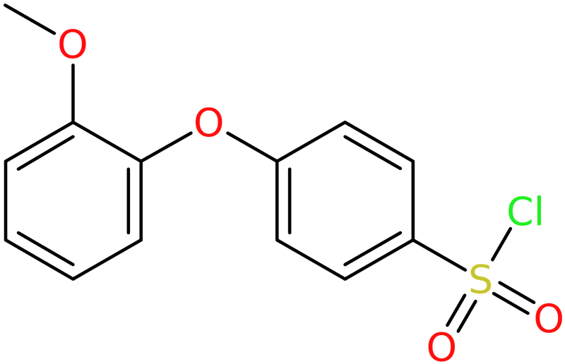 CAS: 690632-30-5 | 4-(2-Methoxyphenoxy)benzenesulphonyl chloride, >95%, NX58394