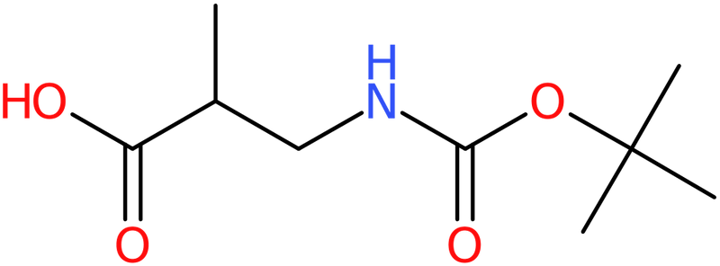 CAS: 16948-10-0 | 3-tert-Butoxycarbonylamino-2-methyl-propionic acid, NX28303