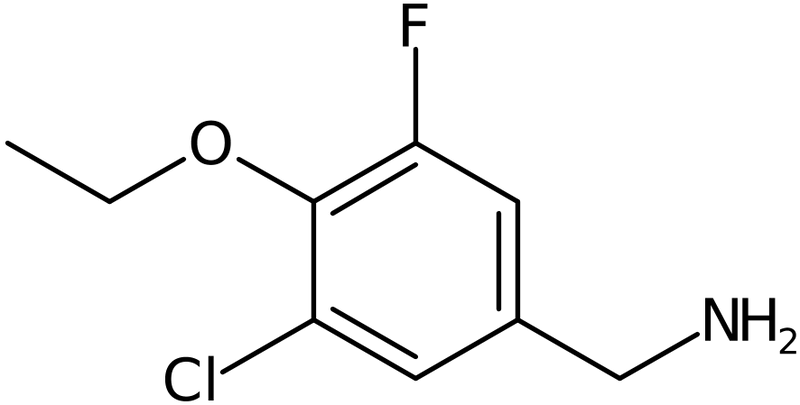 CAS: 1017779-02-0 | 3-Chloro-4-ethoxy-5-fluorobenzylamine, >97%, NX11176