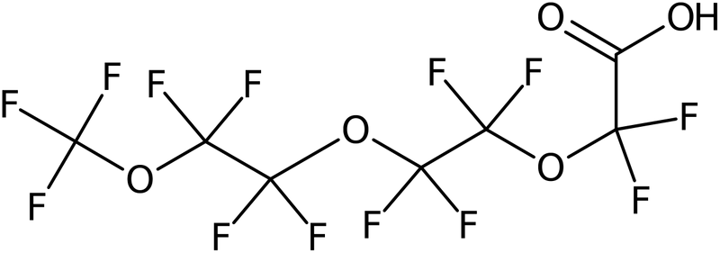 CAS: 151772-59-7 | Perfluoro-3,6,9-trioxadecanoic acid, NX25737