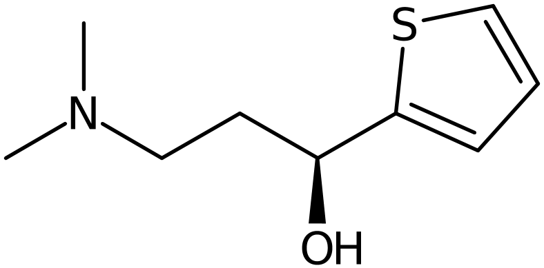 CAS: 132335-44-5 | (S)-(-)-N,N-Dimethyl-3-hydroxy-3-(2-thienyl)propanamine, >95%, NX21032