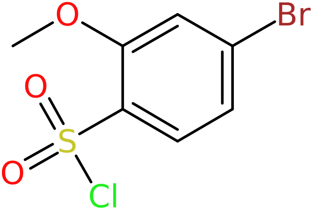 CAS: 145915-29-3 | 4-Bromo-2-methoxybenzenesulfonyl chloride, >97%, NX24852