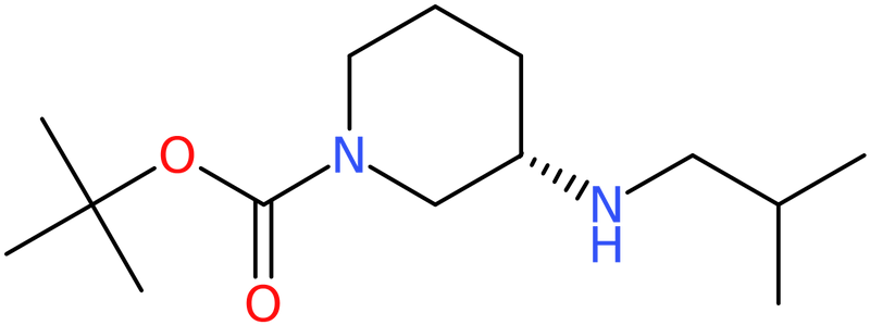 CAS: 1027346-21-9 | (3S)-3-(Isobutylamino)piperidine, N1-BOC protected, NX11656