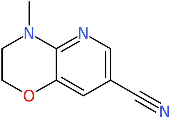 CAS: 912569-63-2 | 4-Methyl-3,4-dihydro-2H-pyrido[3,2-b][1,4]oxazine-7-carbonitrile, >97%, NX68323