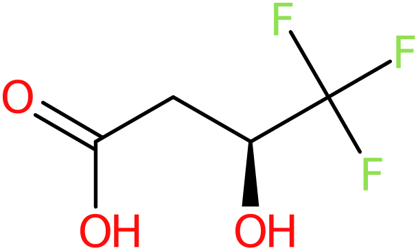 CAS: 128899-79-6 | (3S)-3-Hydroxy-4,4,4-trifluorobutanoic acid, >97%, NX20209