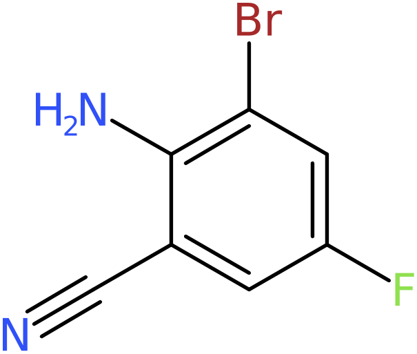 CAS: 1403667-47-9 | 2-Amino-3-bromo-5-fluorobenzonitrile, >97%, NX23365