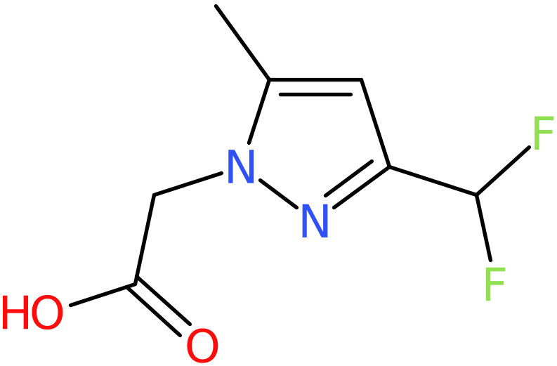 CAS: 957487-29-5 | [3-(Difluoromethyl)-5-methyl-1H-pyrazol-1-yl]acetic acid, >95%, NX71220