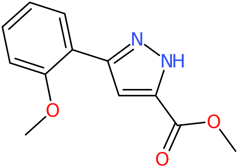 CAS: 898052-17-0 | 5-(2-Methoxy-phenyl)-2H-pyrazole-3-carboxylic acid methyl ester, >95%, NX67559