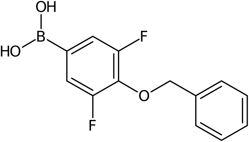 CAS: 156635-88-0 | 4-Benzyloxy-3,5-difluorophenylboronic acid, >97%, NX26463