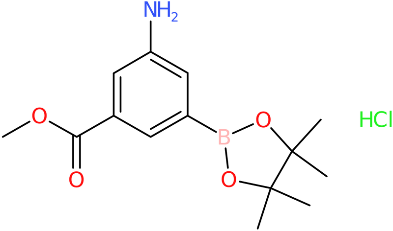 CAS: 850567-50-9 | 3-Amino-5-(methoxycarbonyl)benzeneboronic acid pinacol ester hydrochloride, >95%, NX63873