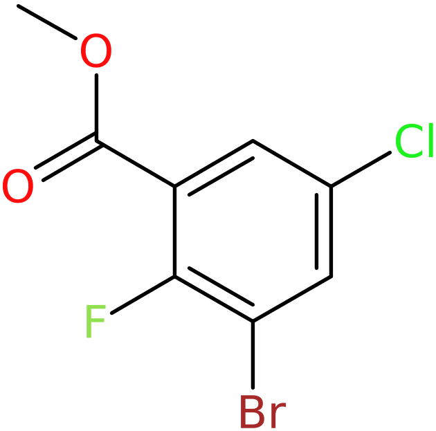 CAS: 1353575-32-2 | Methyl 3-bromo-5-chloro-2-fluorobenzoate, >95%, NX21932