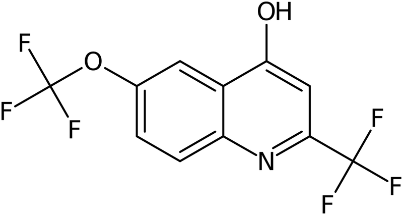 CAS: 125647-79-2 | 4-Hydroxy-6-(trifluoromethoxy)-2-(trifluoromethyl)quinoline, >97%, NX19118