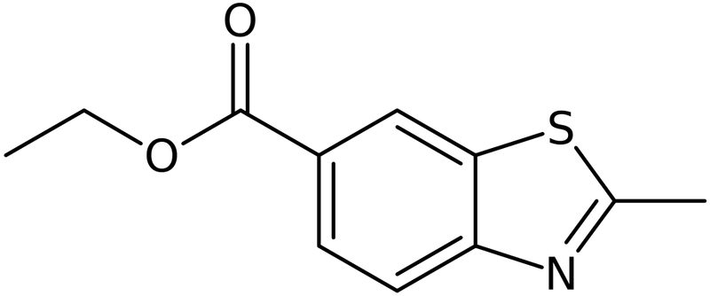 CAS: 103646-25-9 | Ethyl 2-methyl-1,3-benzothiazole-6-carboxylate, NX12021