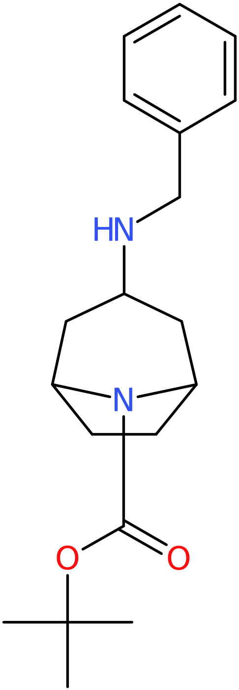 CAS: 944123-76-6 | tert-Butyl 3-(benzylamino)-8-azabicyclo[3.2.1]octane-8-carboxylate, >95%, NX70203