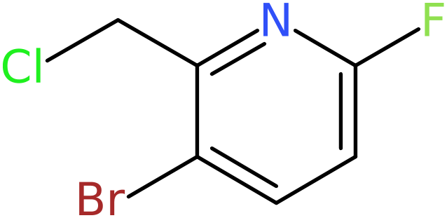 CAS: 1227496-41-4 | 3-Bromo-2-(chloromethyl)-6-fluoropyridine, >97%, NX18190