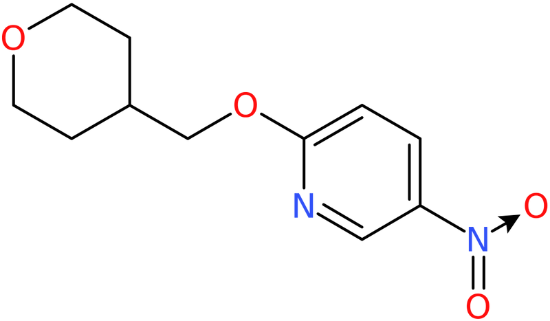 CAS: 1287218-29-4 | 5-Nitro-2-(tetrahydro-2H-pyran-4-ylmethoxy)pyridine, NX20185