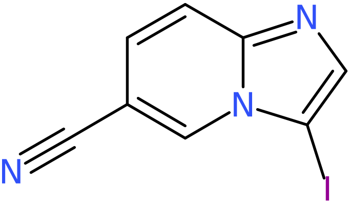 CAS: 885276-13-1 | 3-Iodoimidazo[1,2-a]pyridine-6-carbonitrile, NX66322