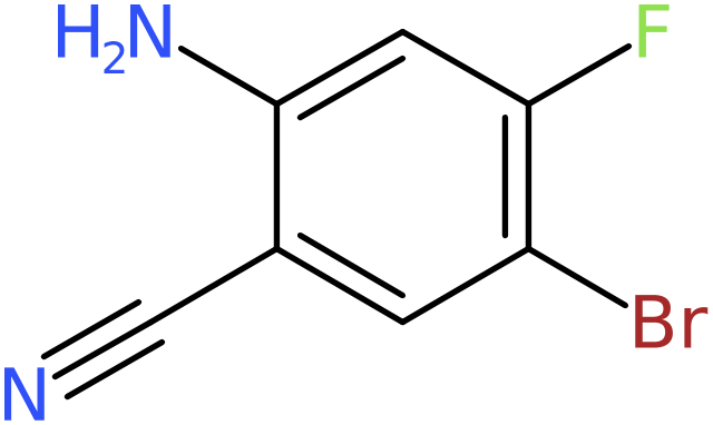 CAS: 1334331-01-9 | 2-Amino-5-bromo-4-fluorobenzonitrile, >97%, NX21337