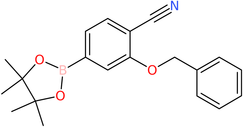 CAS: 1448894-65-2 | 2-(Benzyloxy)-4-(tetramethyl-1,3,2-dioxaborolan-2-yl)benzonitrile, NX24647