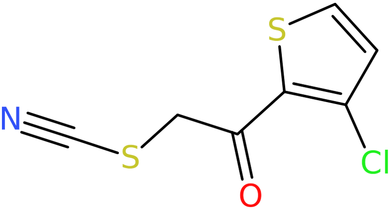 CAS: 937602-35-2 | 2-(3-Chlorothien-2-yl)-2-oxoethyl thiocyanate, NX69829